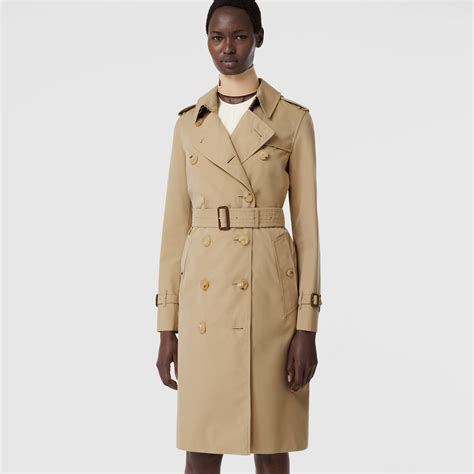 burberry the kensington long heritage trench coat|Burberry kensington trench sale.